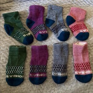 Bombas Toddler Gripper Calf Socks 4 pack